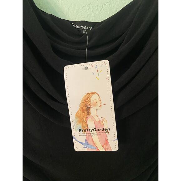 New Prettygarden Black Lace Stretch Party Dress Size Small - Picture 2 of 4